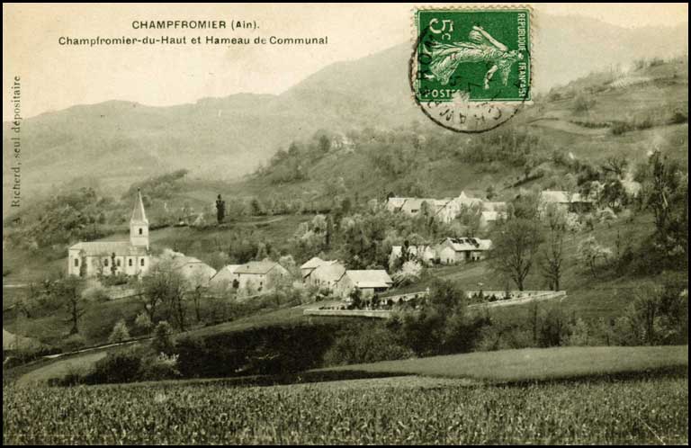 Champfromier CP n° 0100