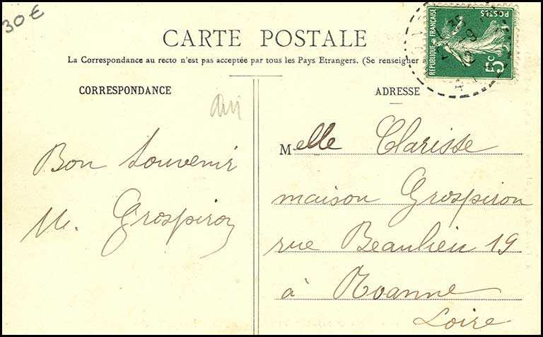 Champfromier CP n° 0025