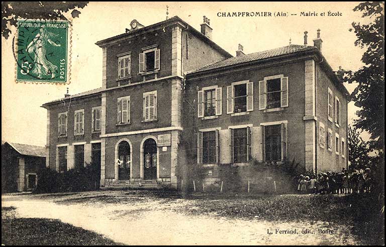 Champfromier CP n° 0132