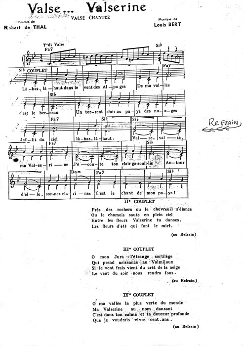 Valse... Valserine