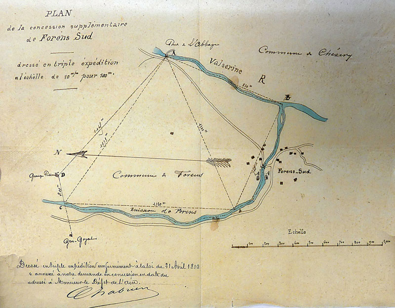 Asphalte Forens 1861