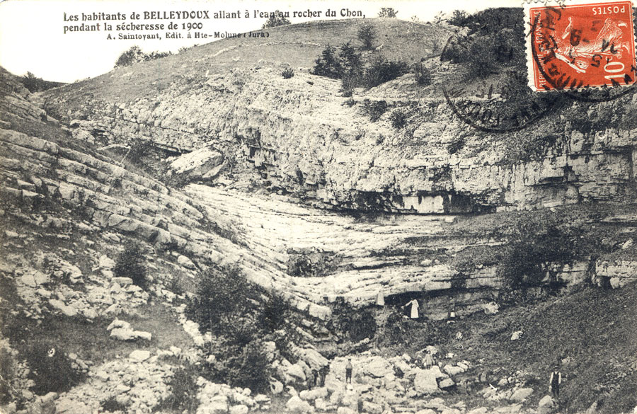 S&eacute;cheresse de 1900 &agrave; Belleydoux