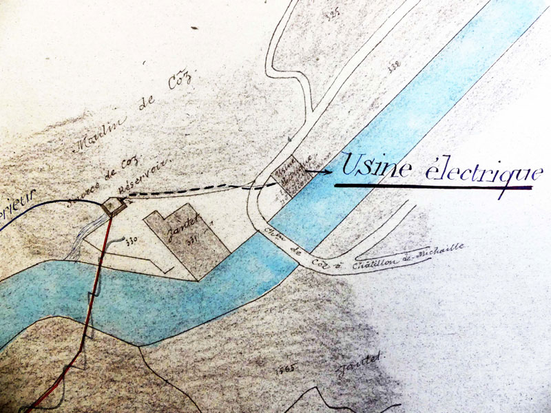 Usine &eacute;lectrique de Coz