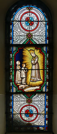 Vitrail de la chapelle de Ch&acirc;tillon