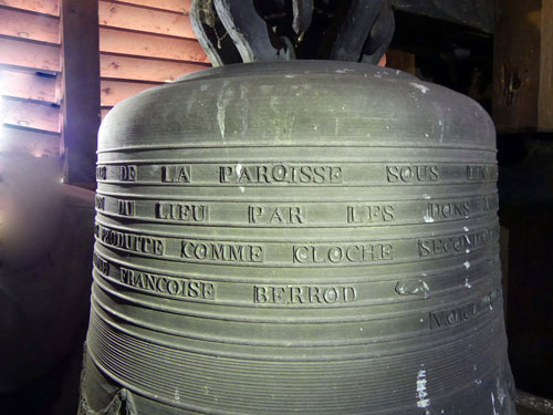 Cloche de Ch&eacute;zery, 1837