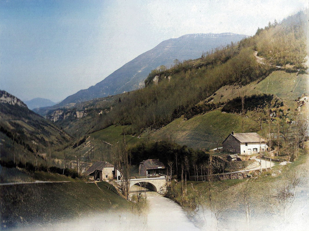 Pont de Confort en 1895