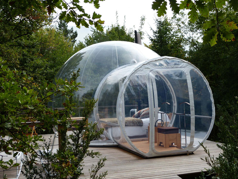 Bulle camping Champfromier