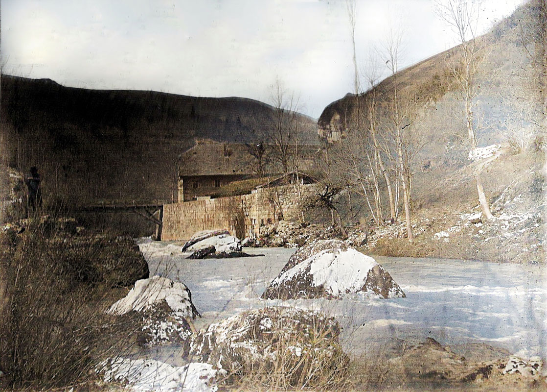 Pont de Coz coloris&eacute;