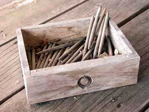 crayons de lapidaires