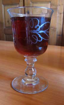 Verre gravé de Chézery