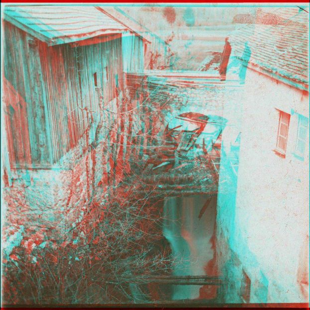 Pont d'Enfer stéréoscopique