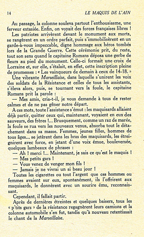 Défilé Oyonnax 1943