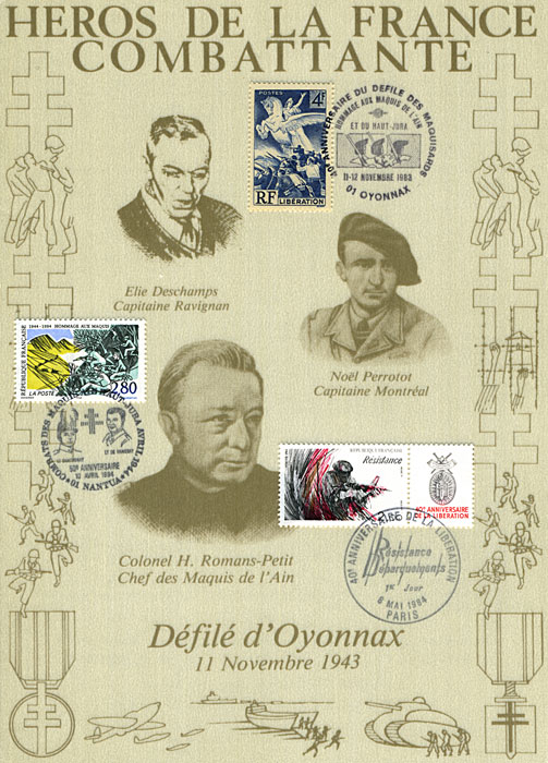 Anniversaire du défilé d'Oyonnax