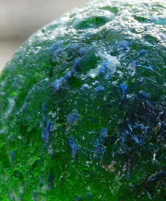 Lancrans, boule de verre